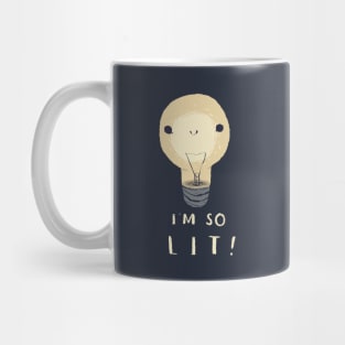 i'm so lit! Mug